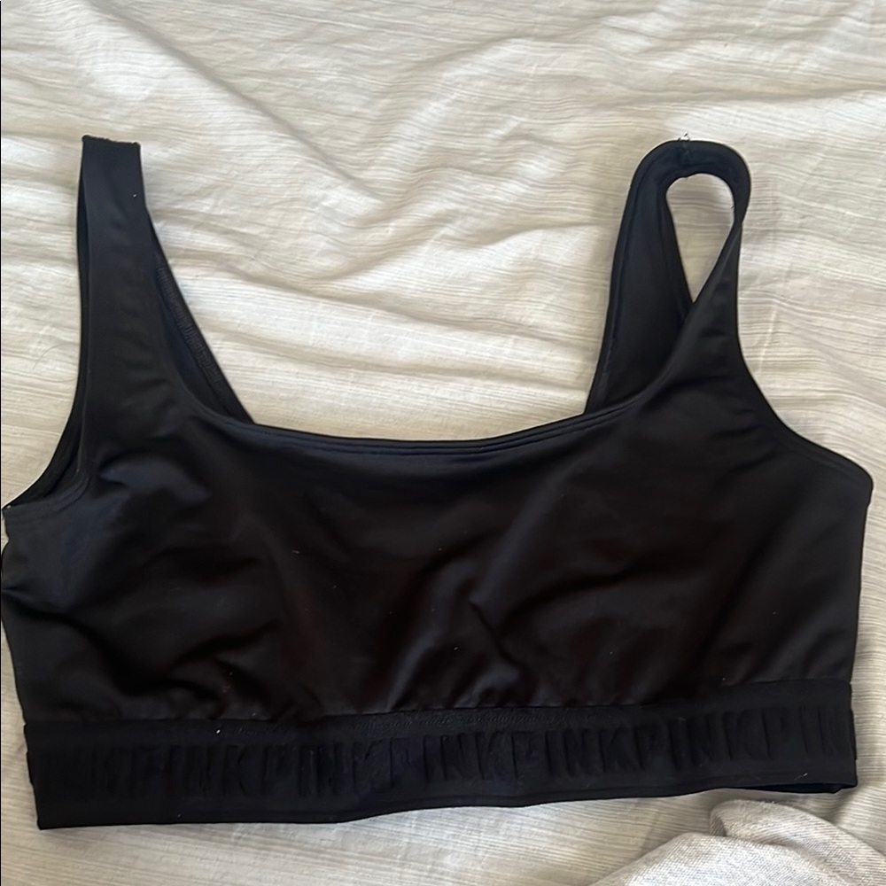 Black Sports Bra